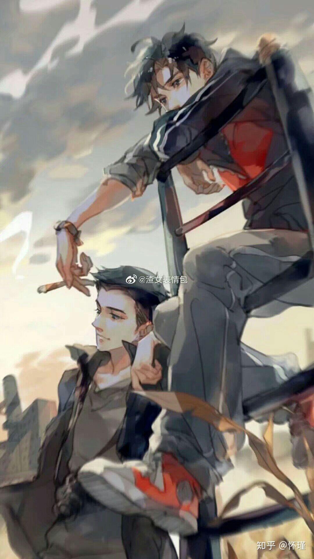 盆友们有没有撒野的同人图壁纸啥的