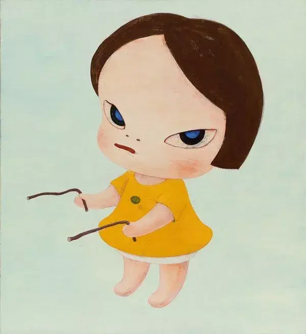 奈良美智游走的小女孩