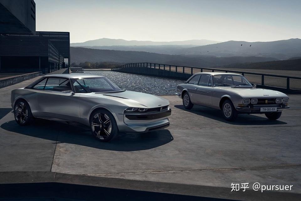 法国汽车公司标致e-legend概念是我们称之为复古未来主义.