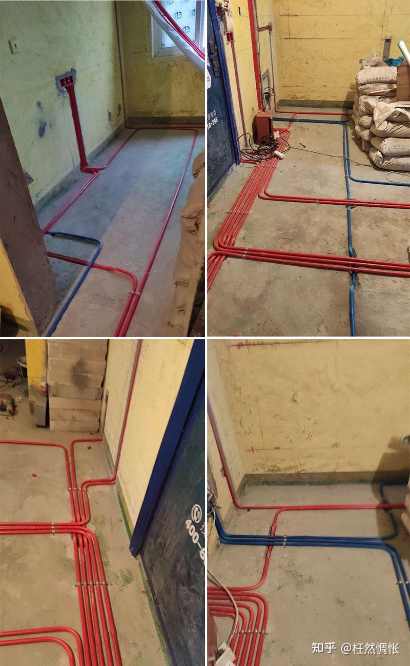 这周操心事少点了,电线排线,排管(因为装修公司没有超六类网线,我让
