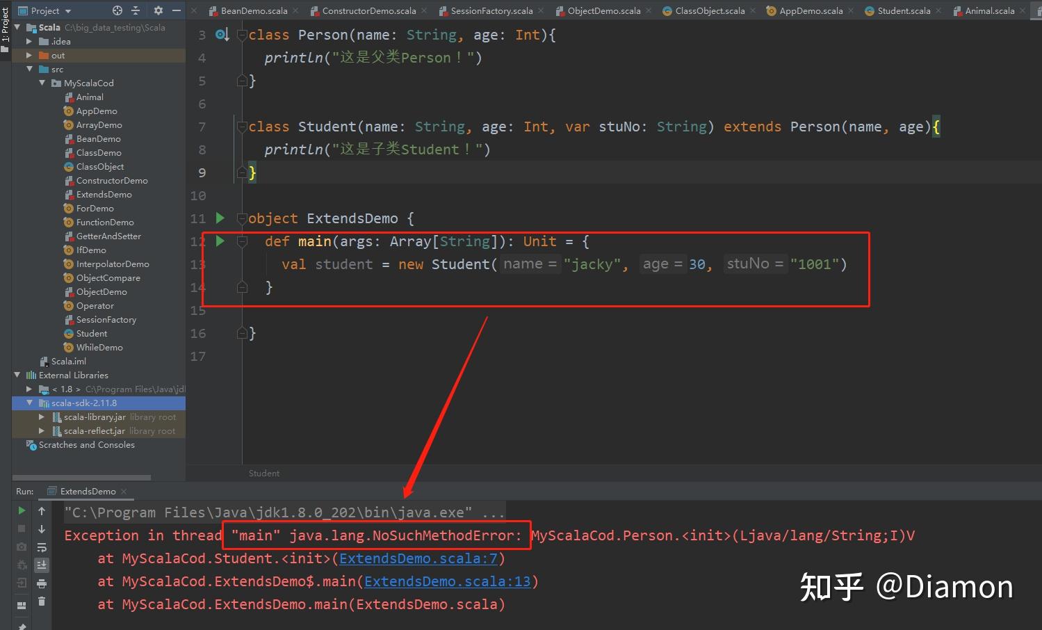 scala-exception-in-thread-main-java-lang-nosuchmethoderror-person