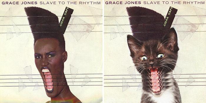 grace jones slave to the rhythm>david bowie aladdin sane>