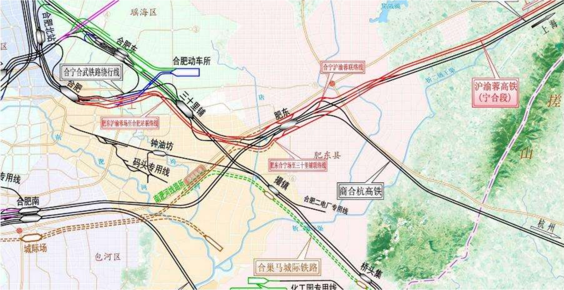 沪渝蓉高铁沪合段环境影响报告书内容细节分析