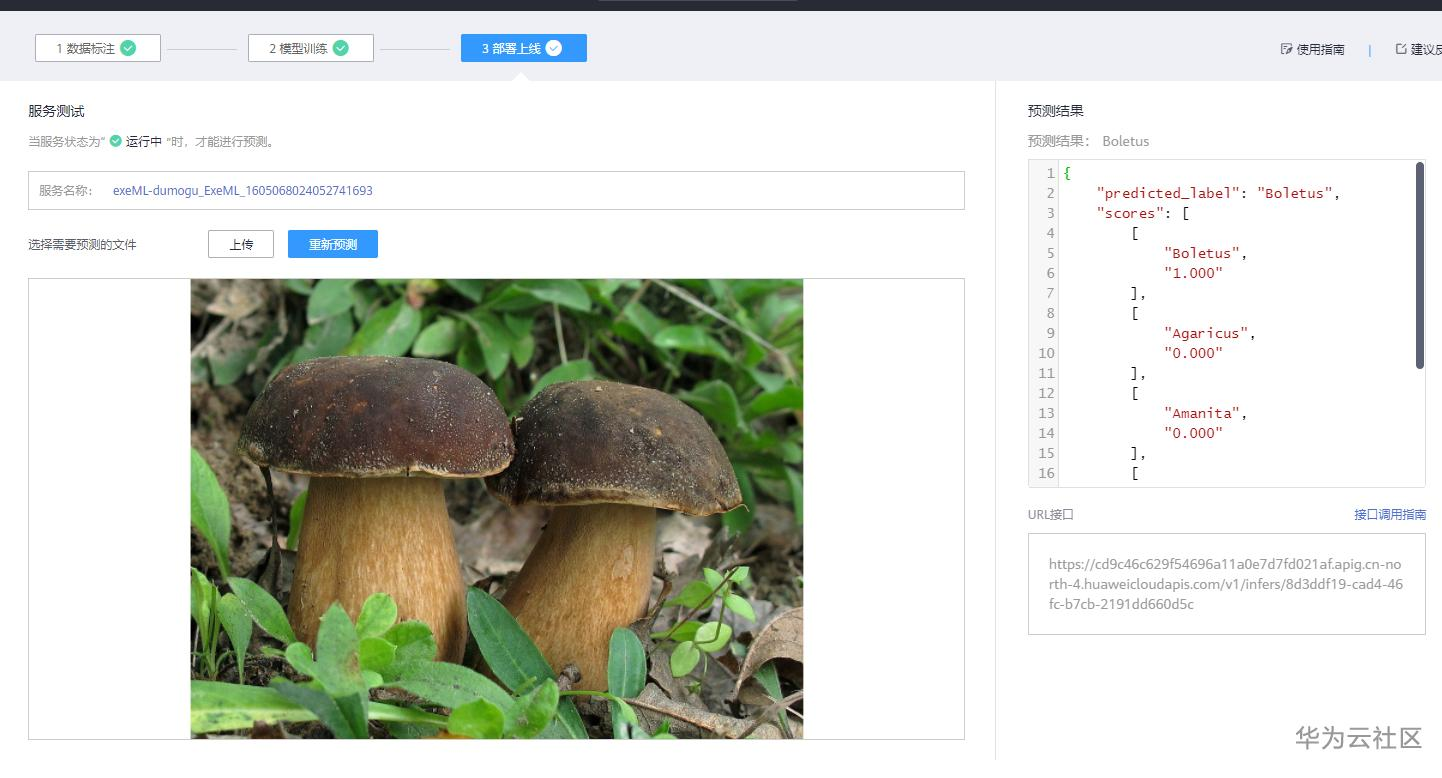 手把手教你使用ModelArts的自动学习识别毒蘑菇分类 手把手教你使用ModelArts的自动学习识别毒蘑菇分类
