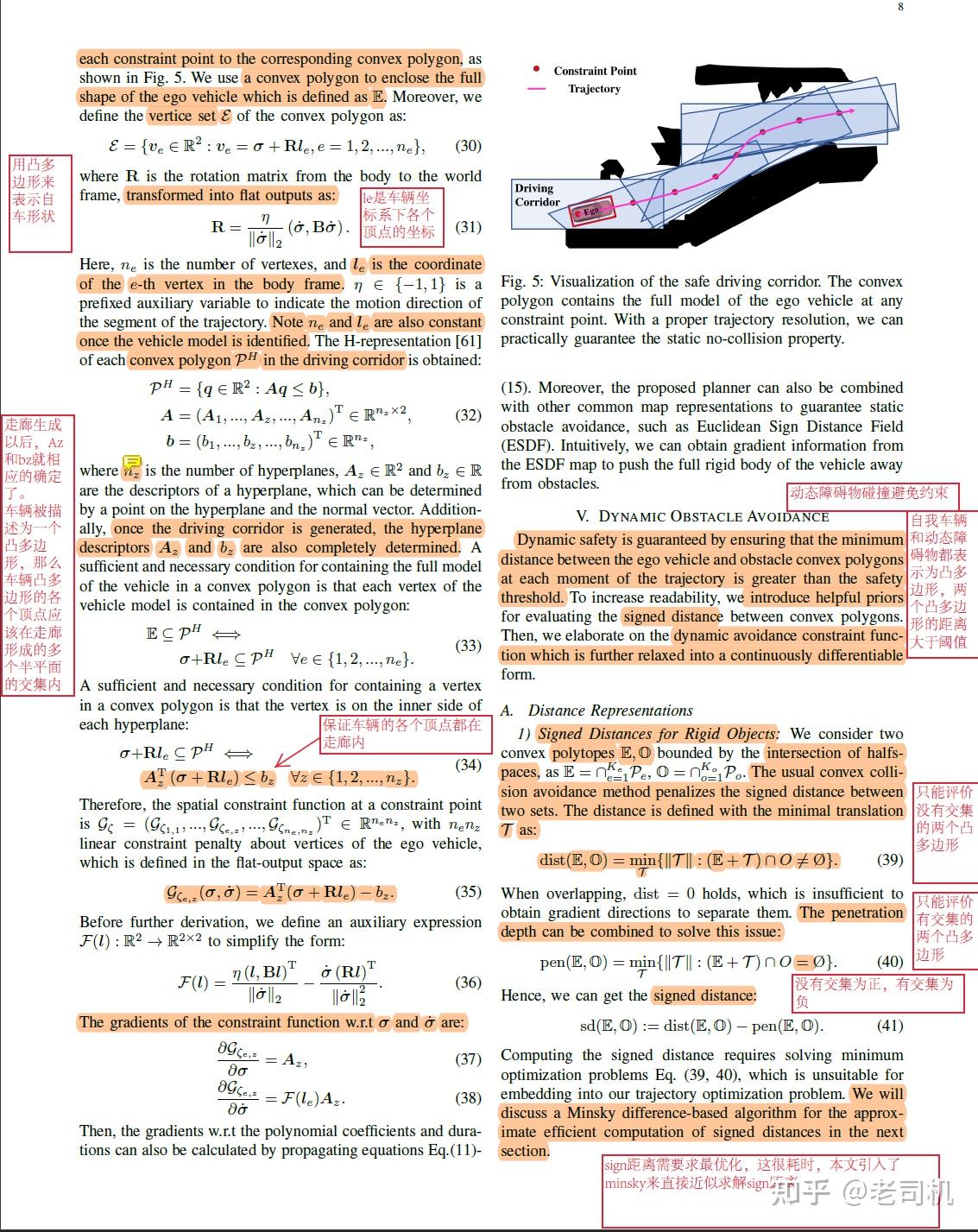 Differential flatness based trajectory planning for autonomous vehicles