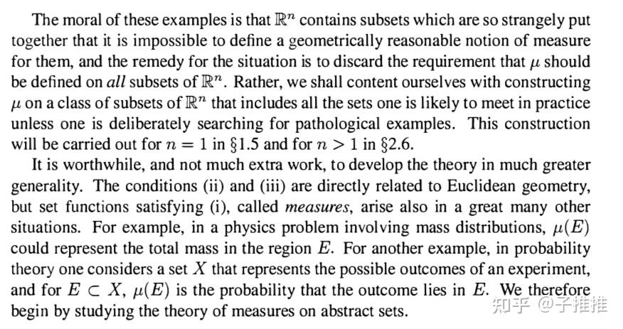 实分析笔记 §1.1 测度-测度导论 - 知乎