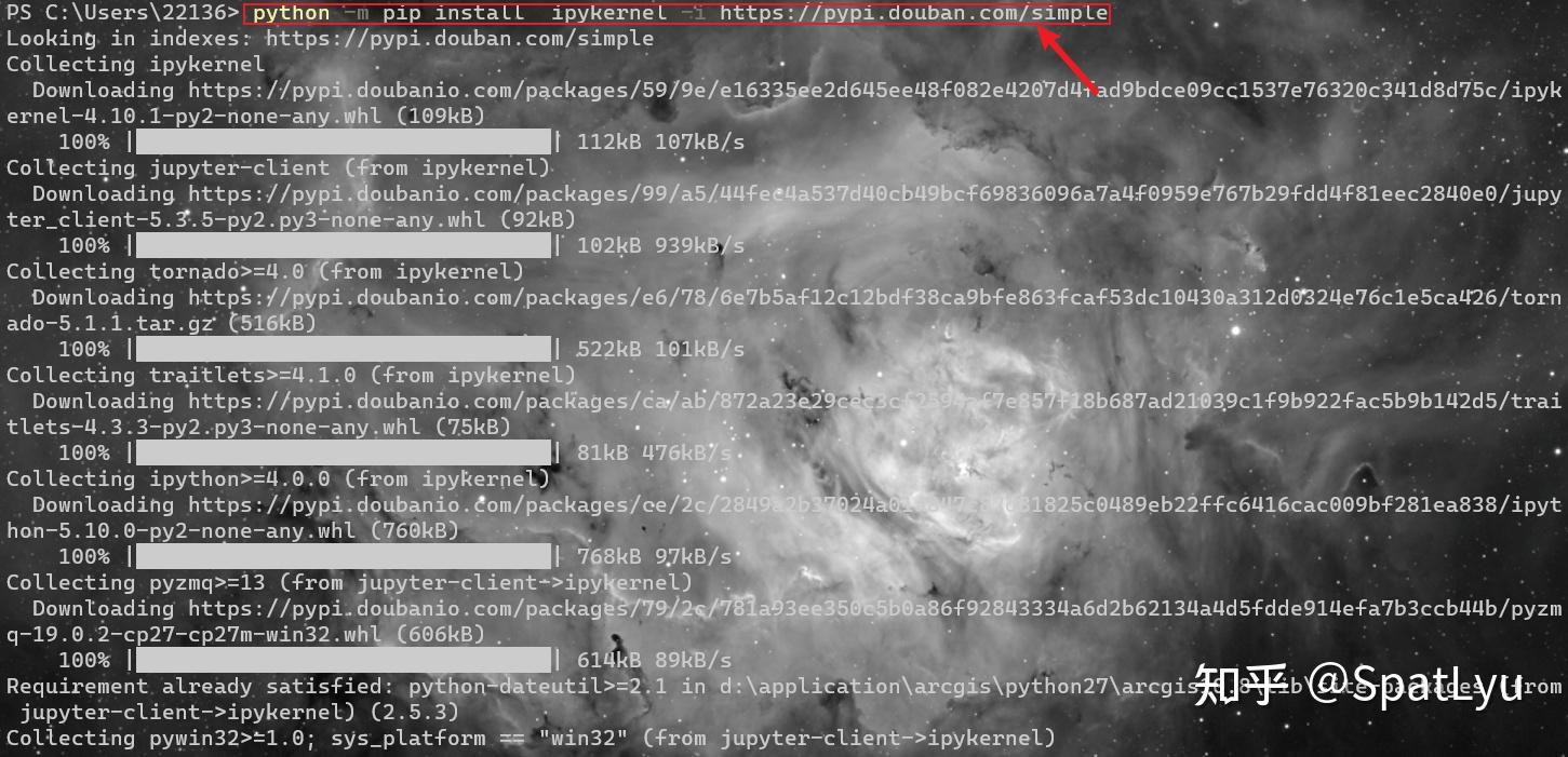 Jupyter arcgis desktop 10 8 arcpy 