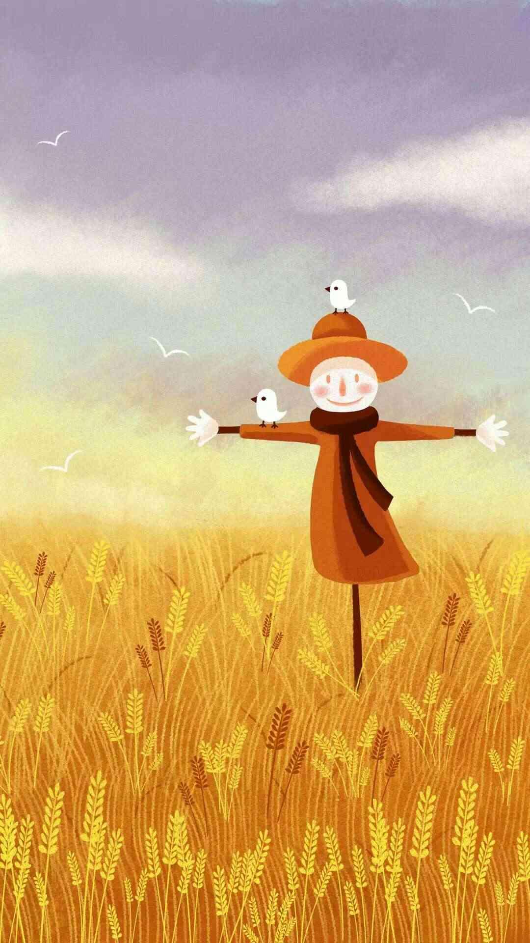 守护麦田的稻草人