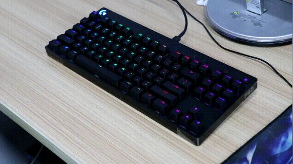 职业选手量身定制可更换轴体罗技gprox游戏键盘评测