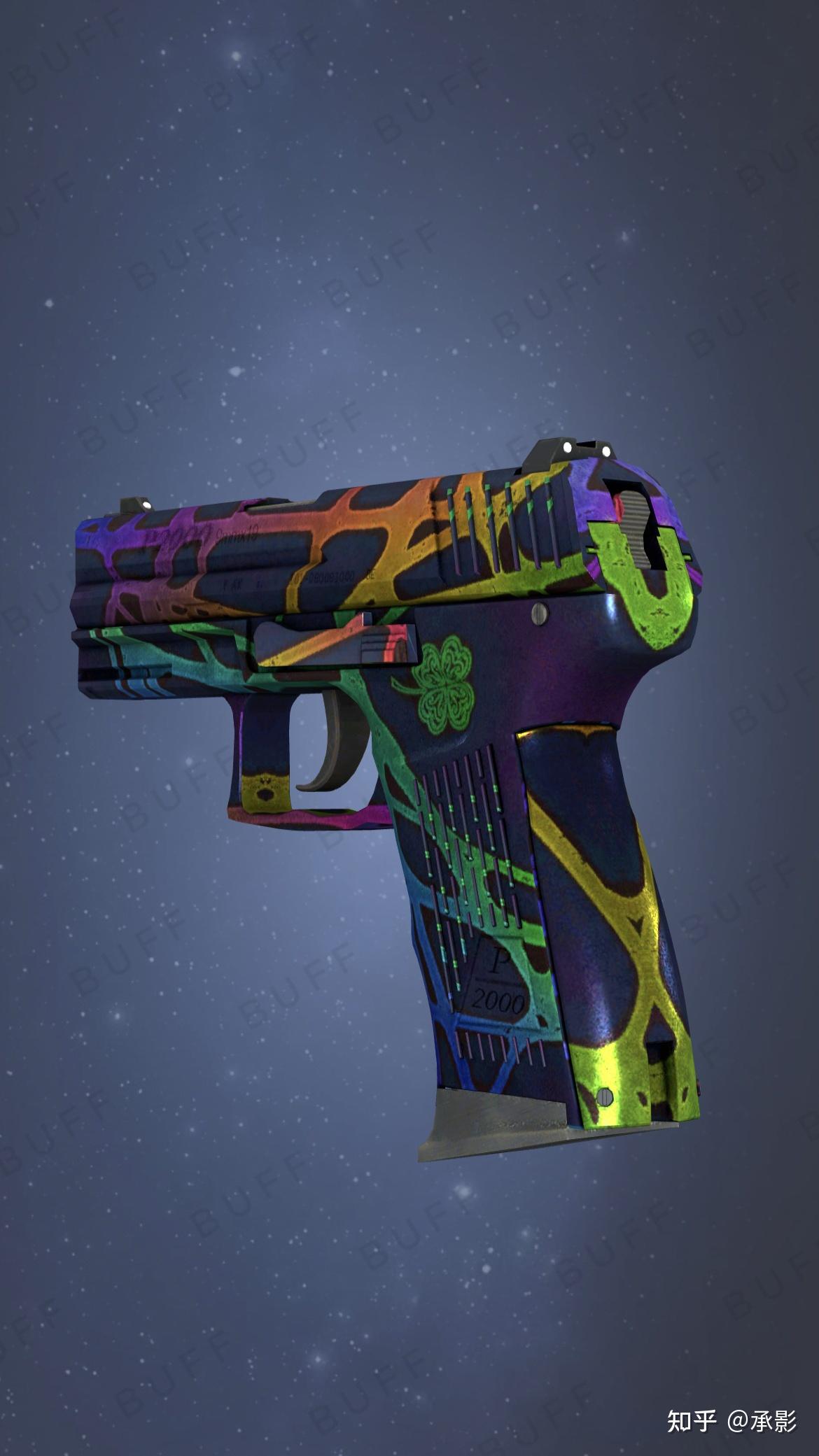 csgo有什么随机生出图案的皮肤吗四季的蓝叶淬火的蓝顶金顶