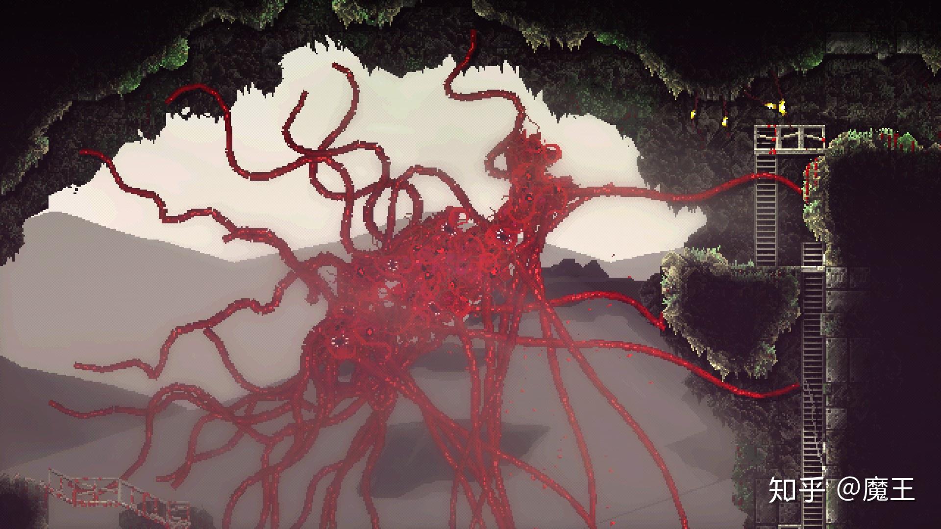 如何评价独立游戏carrion (红怪/腐肉)? - 知乎