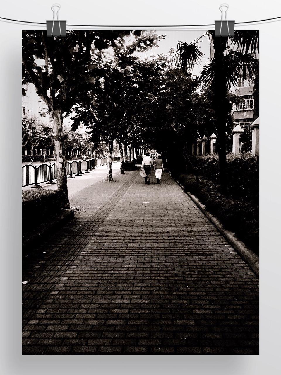 父母的微笑关怀