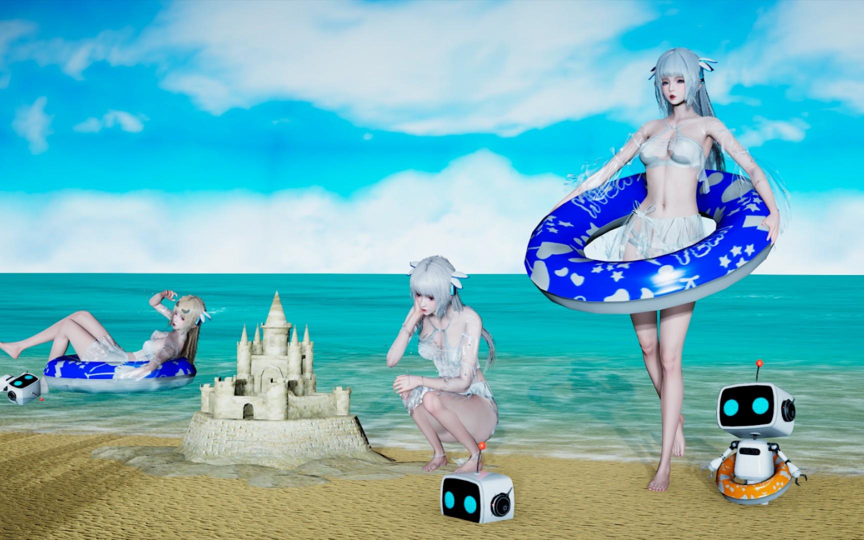 免费分享第三十一期-泳装双马尾(hs2)