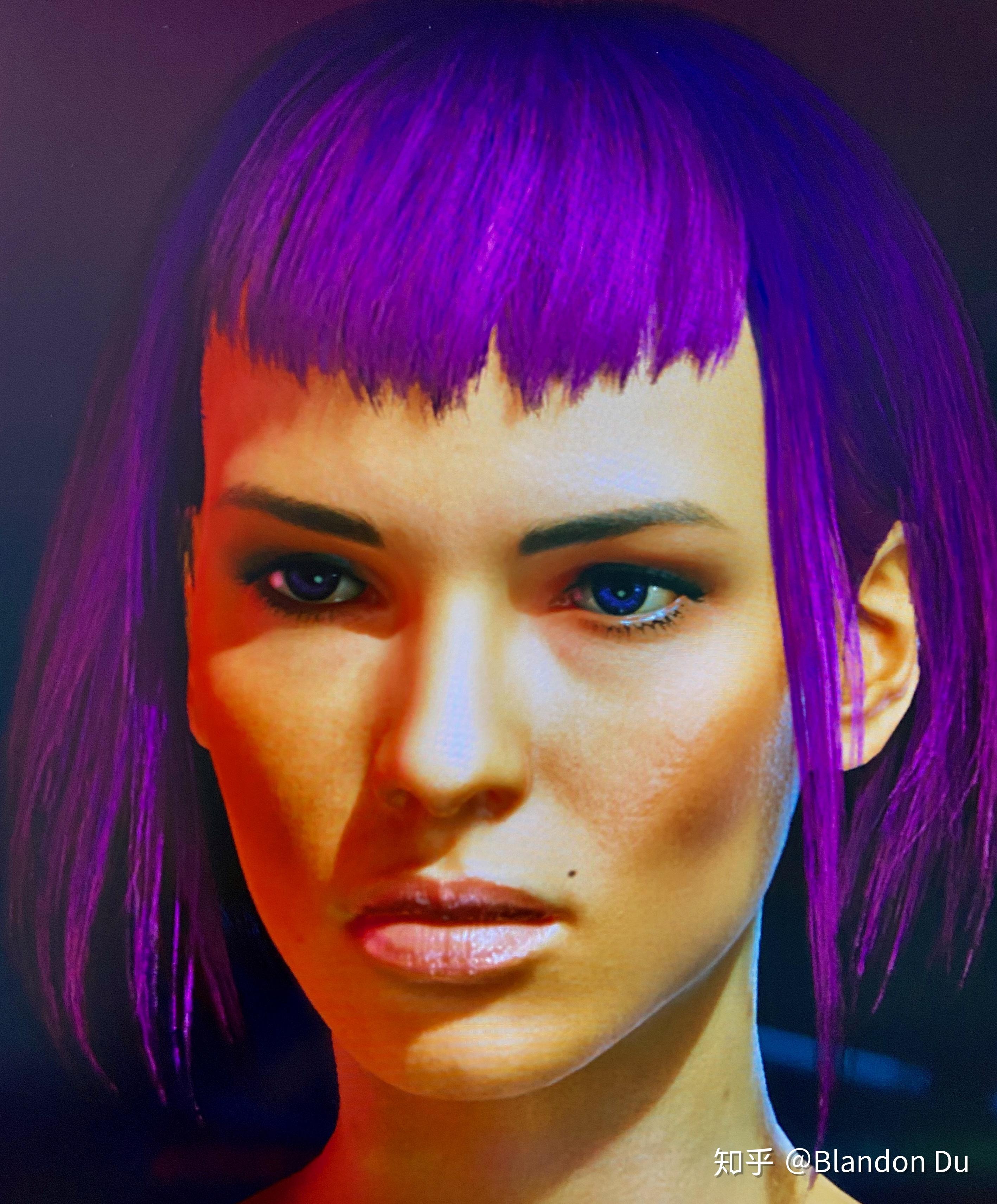 你在赛博朋克2077中的捏脸形象是什么分享一下