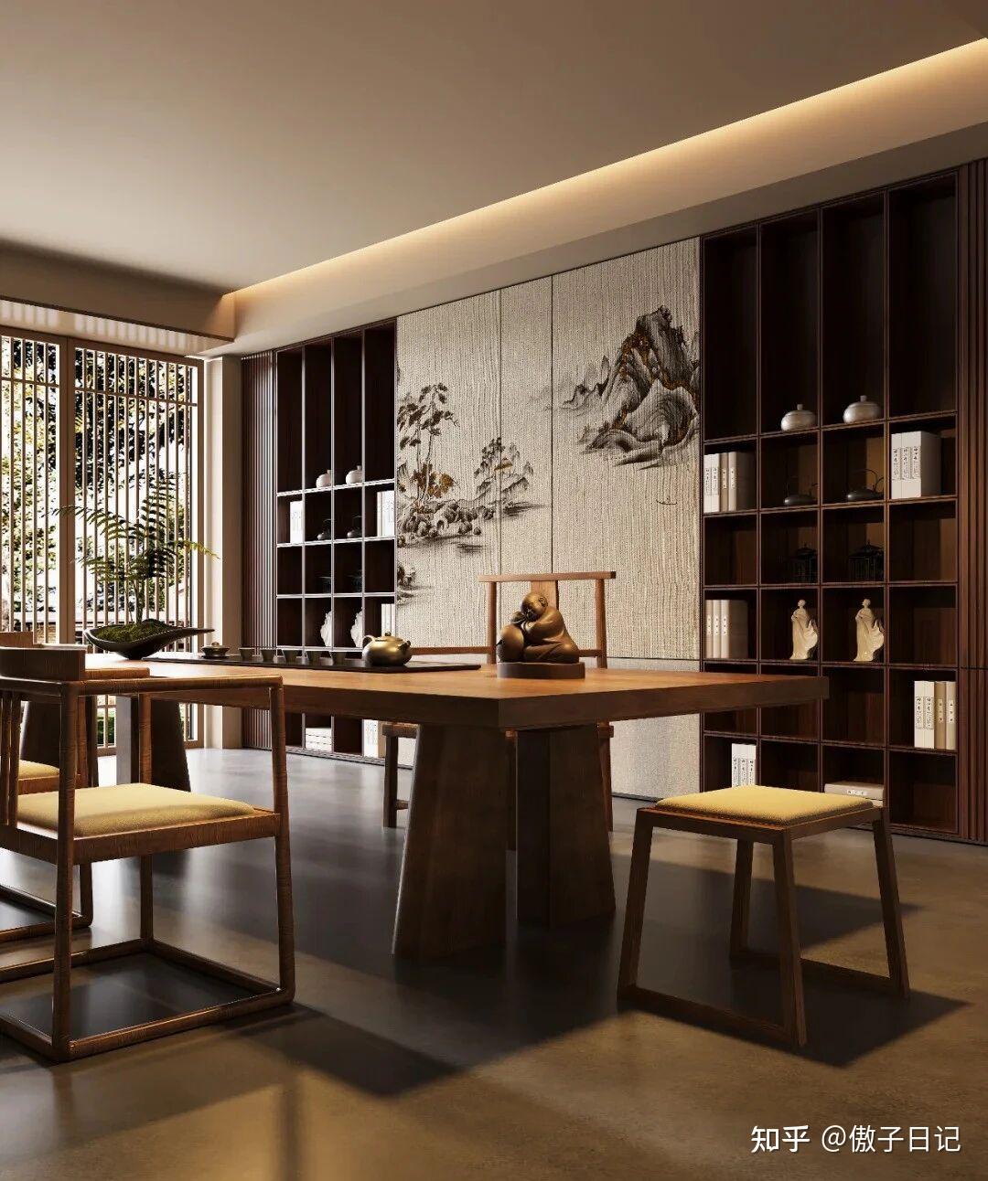 从功能到意境：改善型住房茶空间设计与全屋定制终极指南- 知乎