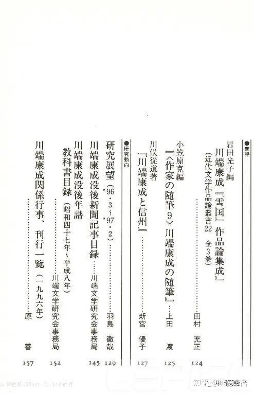 川端康成学会---学会年刊《川端文学への視界》（川端文学研究1985-2021 