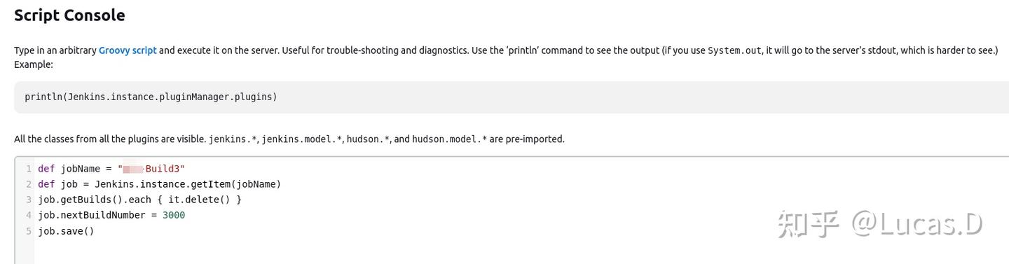 Jenkins如何重置build number? - 知乎