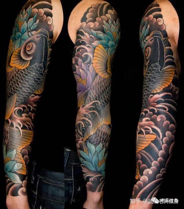 浅谈日本「锦鲤」在纹身中的寓意和传说