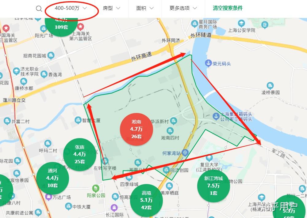 買2手房比較推薦淞南板塊還是桃浦板塊