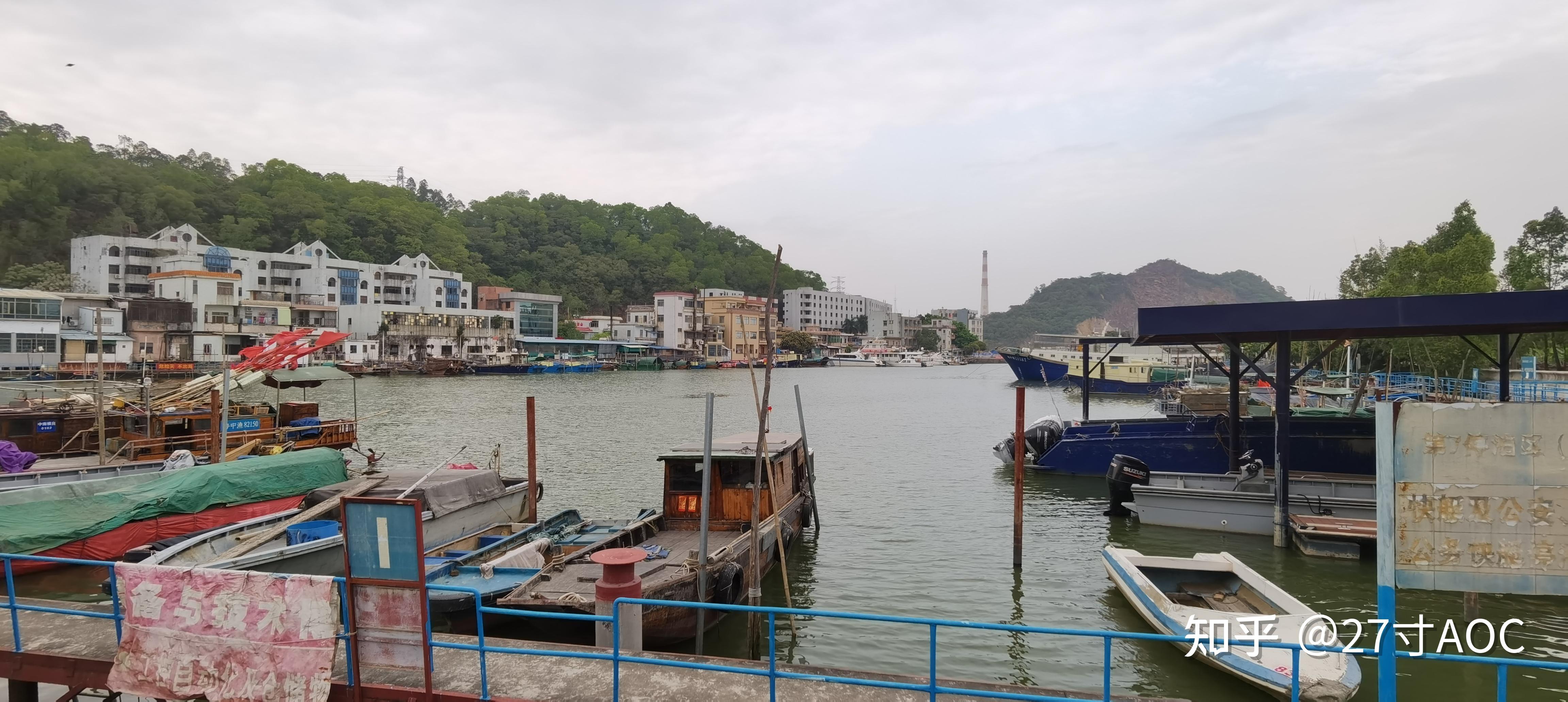 中山市横门渔港出海捕鱼游