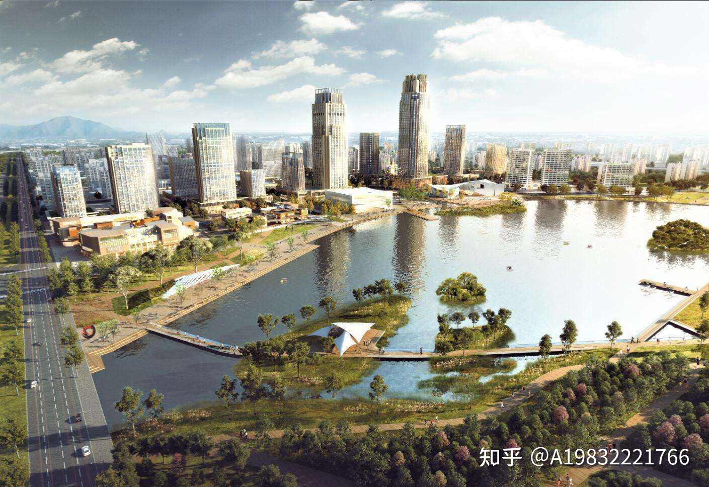 雄安新区雄县县城道路公园校区进行改造提升