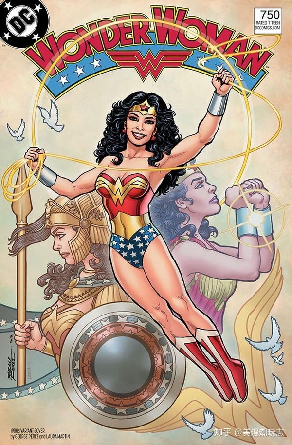 神奇女侠第750期 Wonder Woman 750 纪念特刊全部变体封面一览 知乎