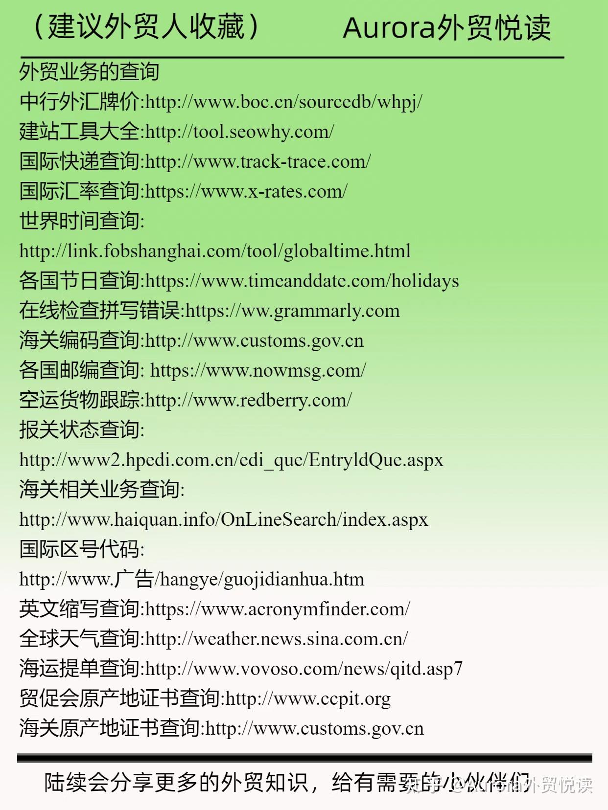 建议外贸人收藏：外贸网址工具大全 - 知乎