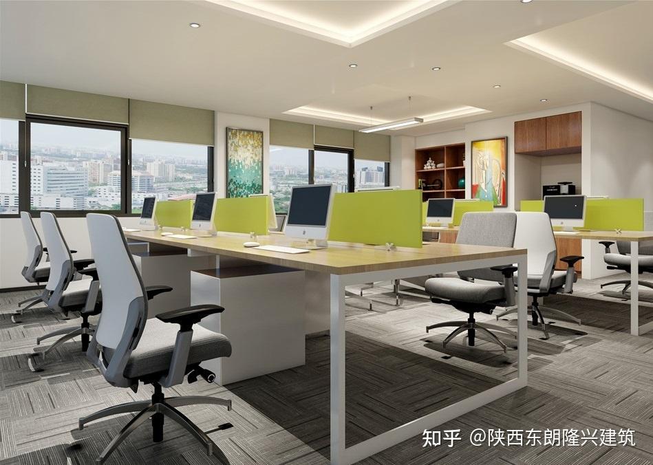 陕西共享办公室装修设计,写字楼装修,办公空间装修 - 知乎