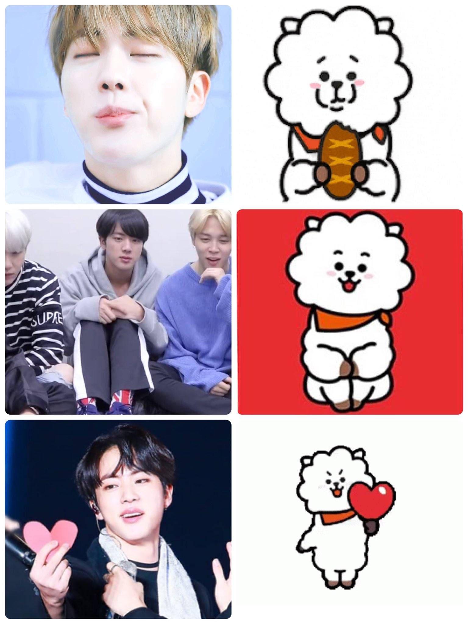 bt21里的每个人物对应bts里的哪个成员(最好有图哇)? - 知乎