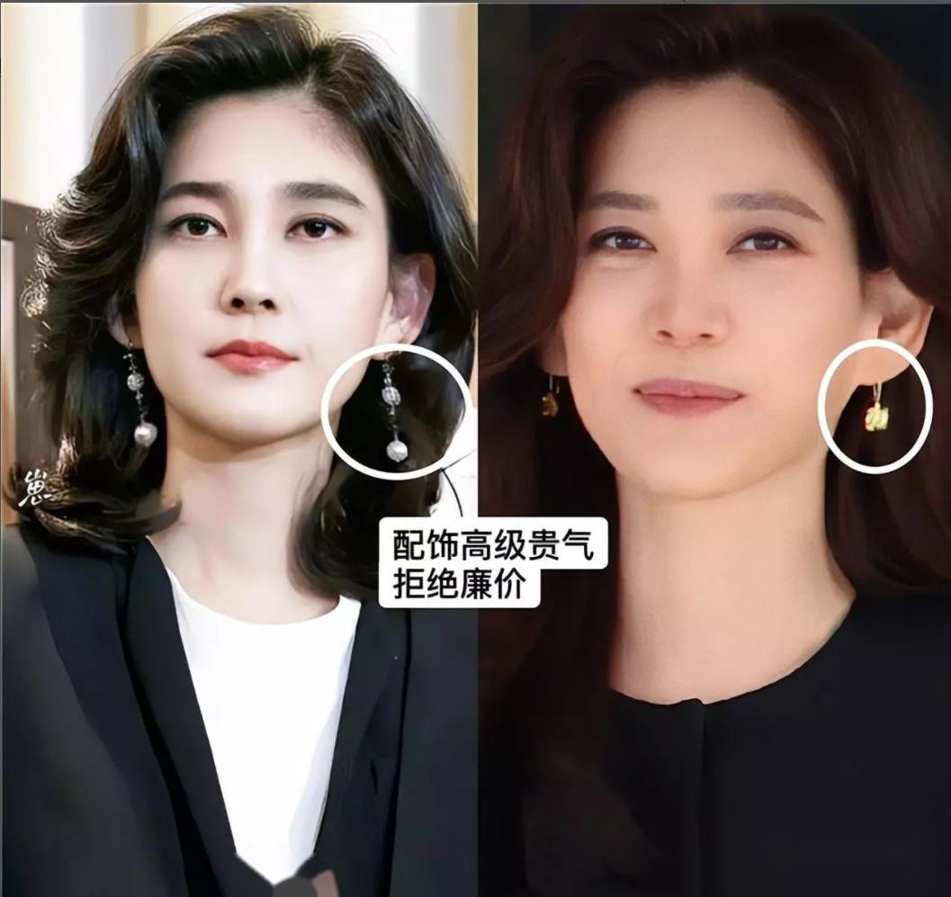 李富真不愧是"韩国最美富二代":微卷中长发,穿衣端庄,很美