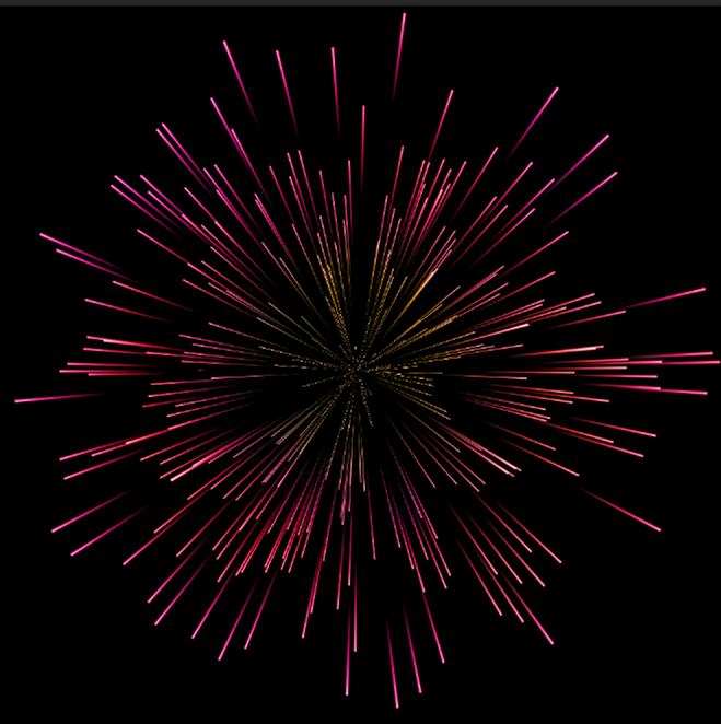 ps新手速成教程之巧用极坐标打造烟花效果 - 知乎