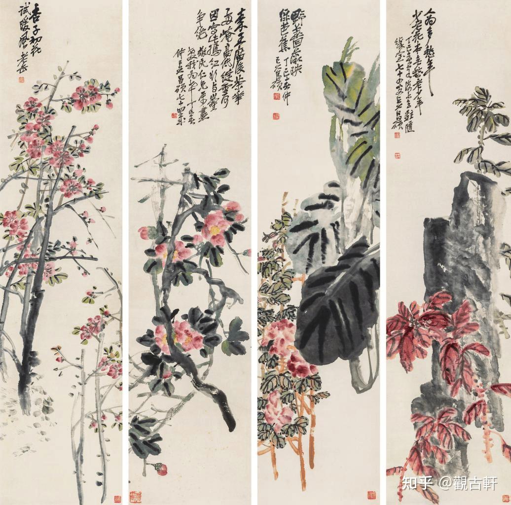 榜单大赏2019年吴昌硕字画拍卖价格前十
