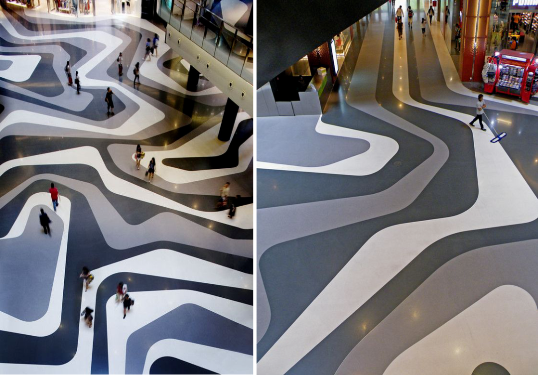 铜线湿挂施工工艺宜设计在混凝土或红砖墙上,铜丝通过膨胀螺栓与墙面