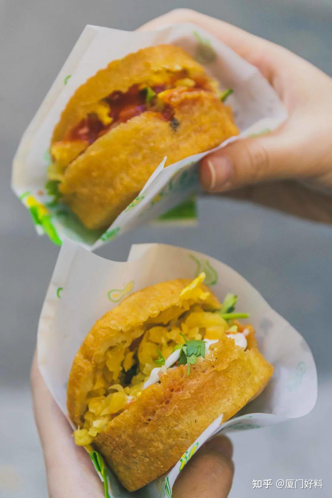 厦门摆摊多年的美味「鸡蛋汉堡」? - 知乎