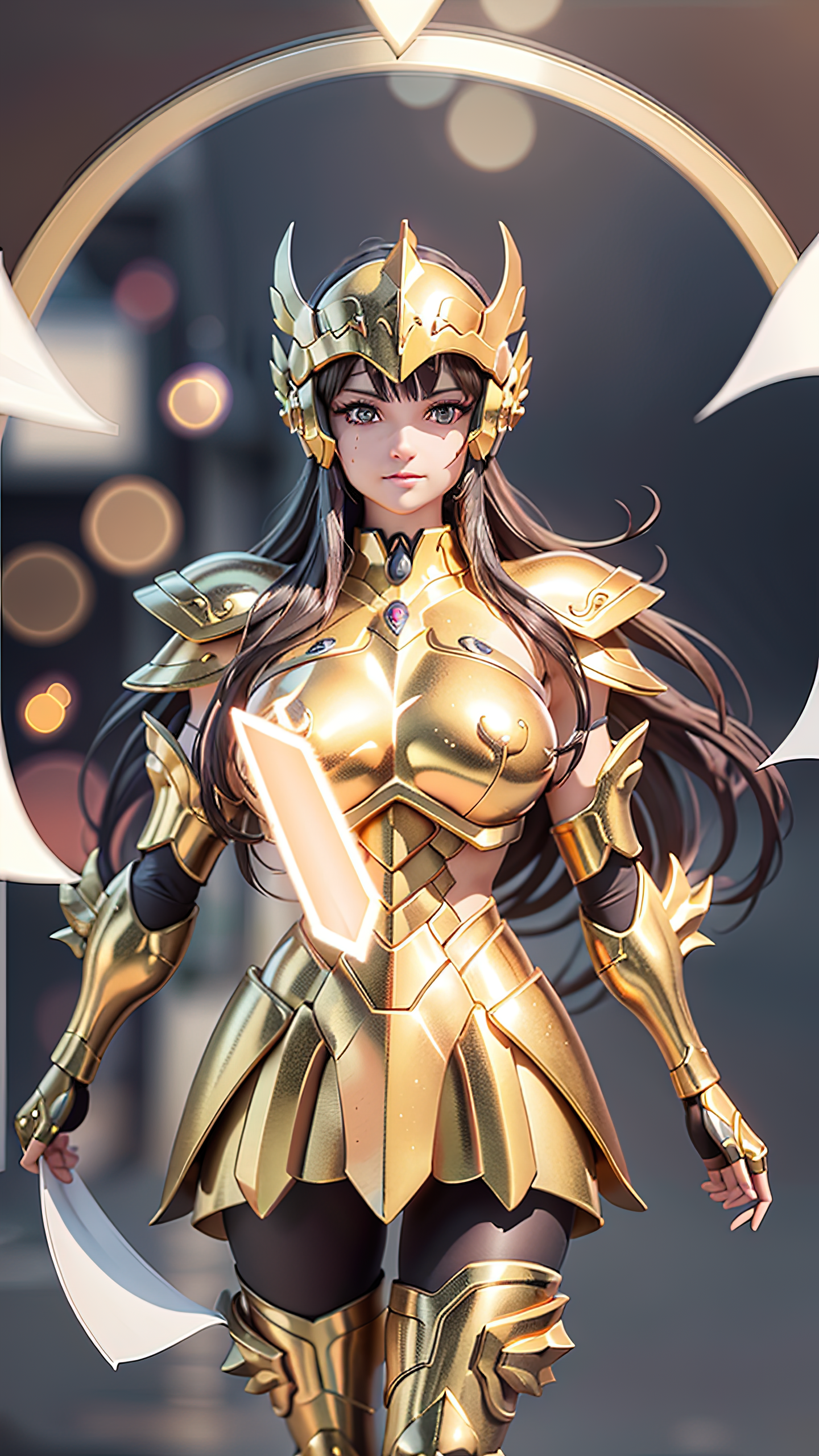 ai绘画女性黄金圣斗士感受一下不一样的美少女战士双鱼座