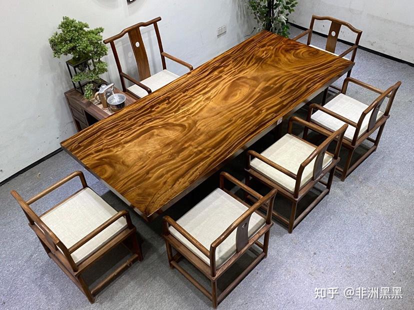南美胡桃木茶桌怎么样？这种木头有哪些优点？ - 知乎