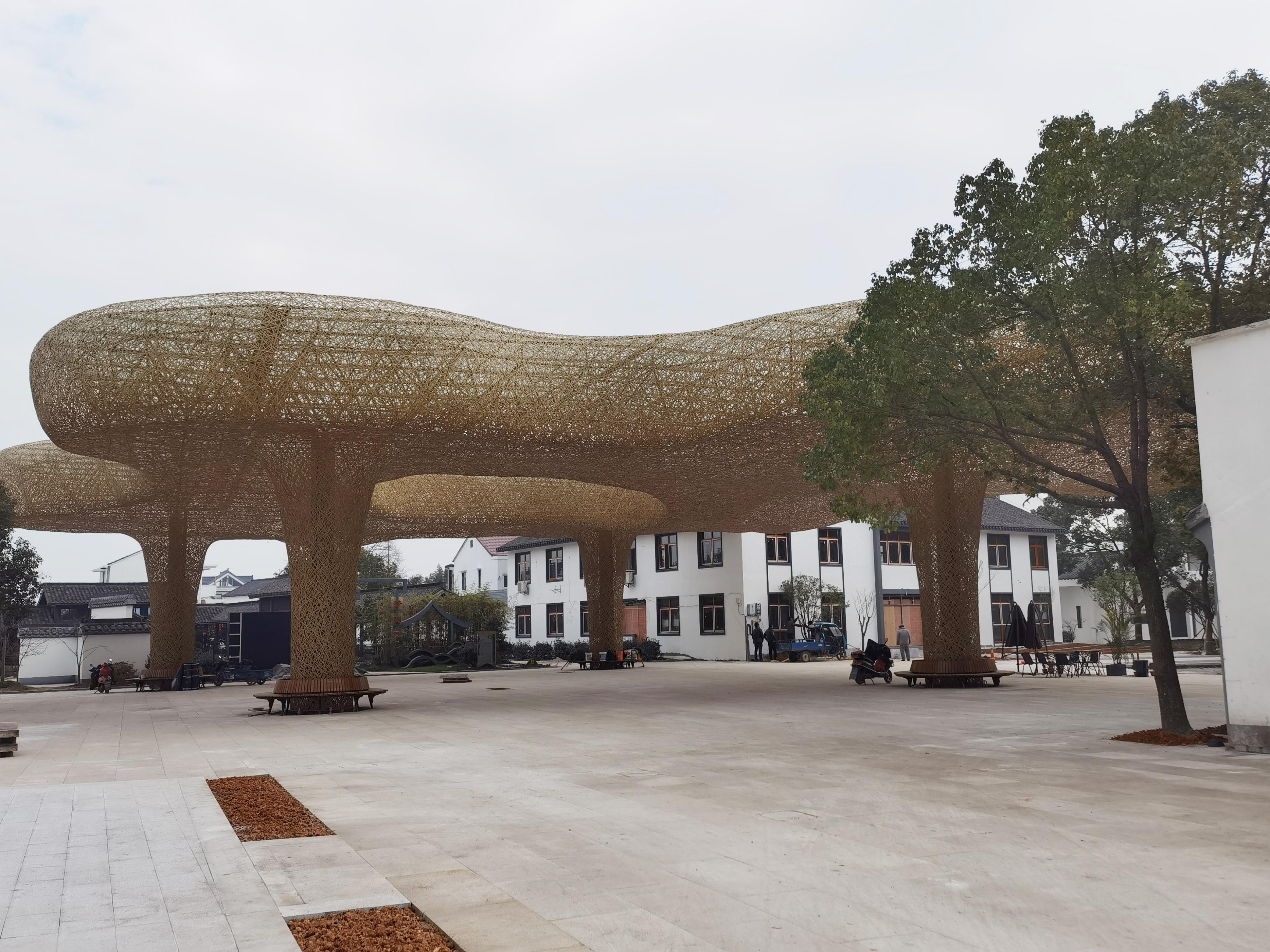 竹编建筑与竹建筑之间的区别是什么呢? - 知乎