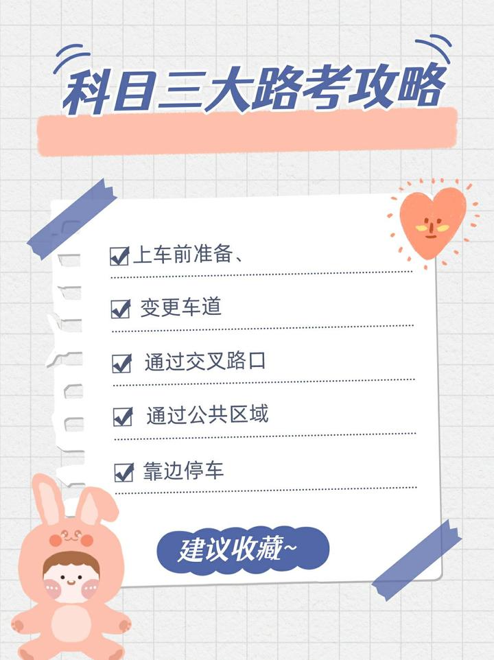 今天小编就给大家献上科目三大路考攻略!收藏从速! - 知乎