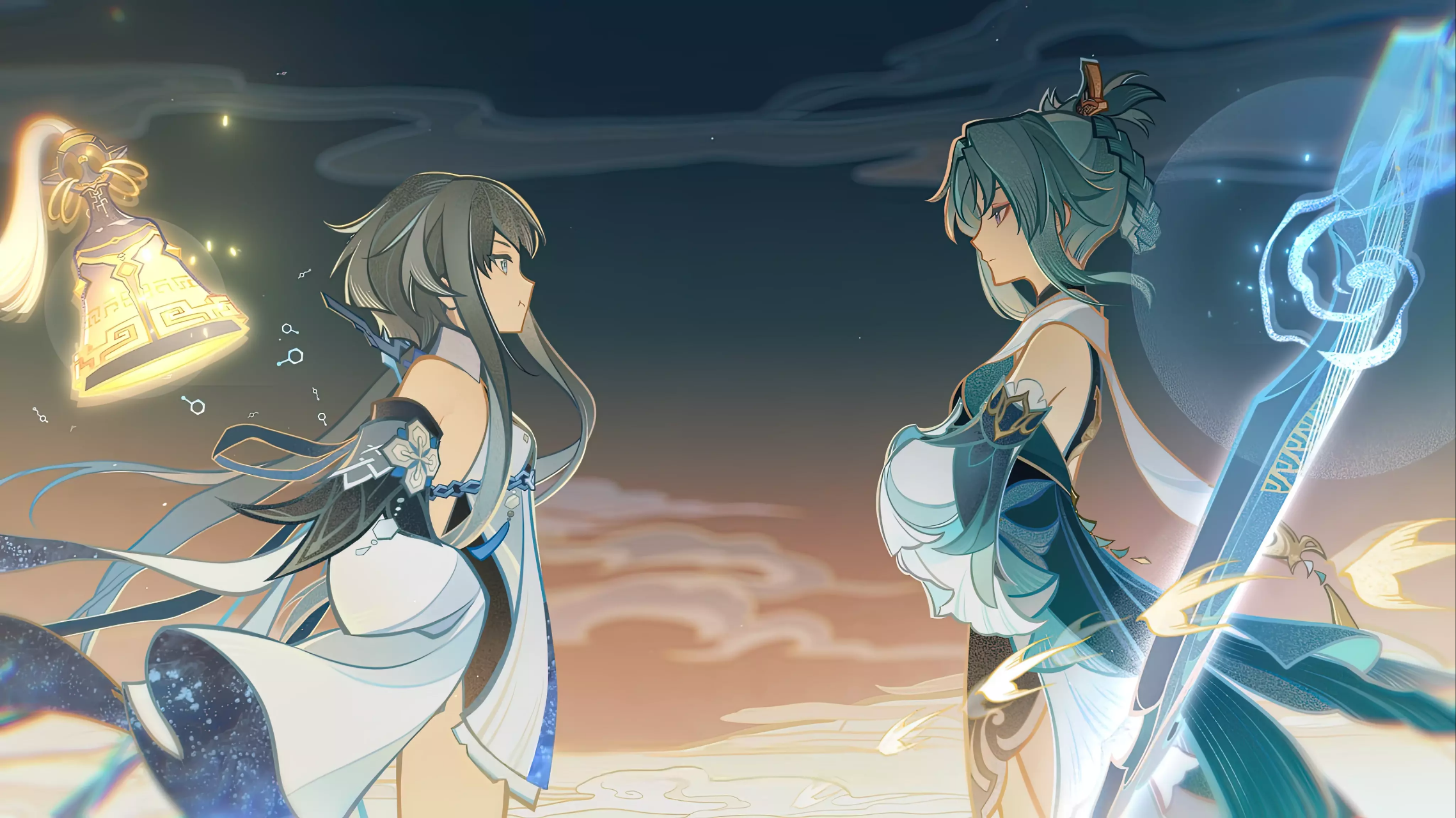 为什么大家都雷归终和钟离的cp