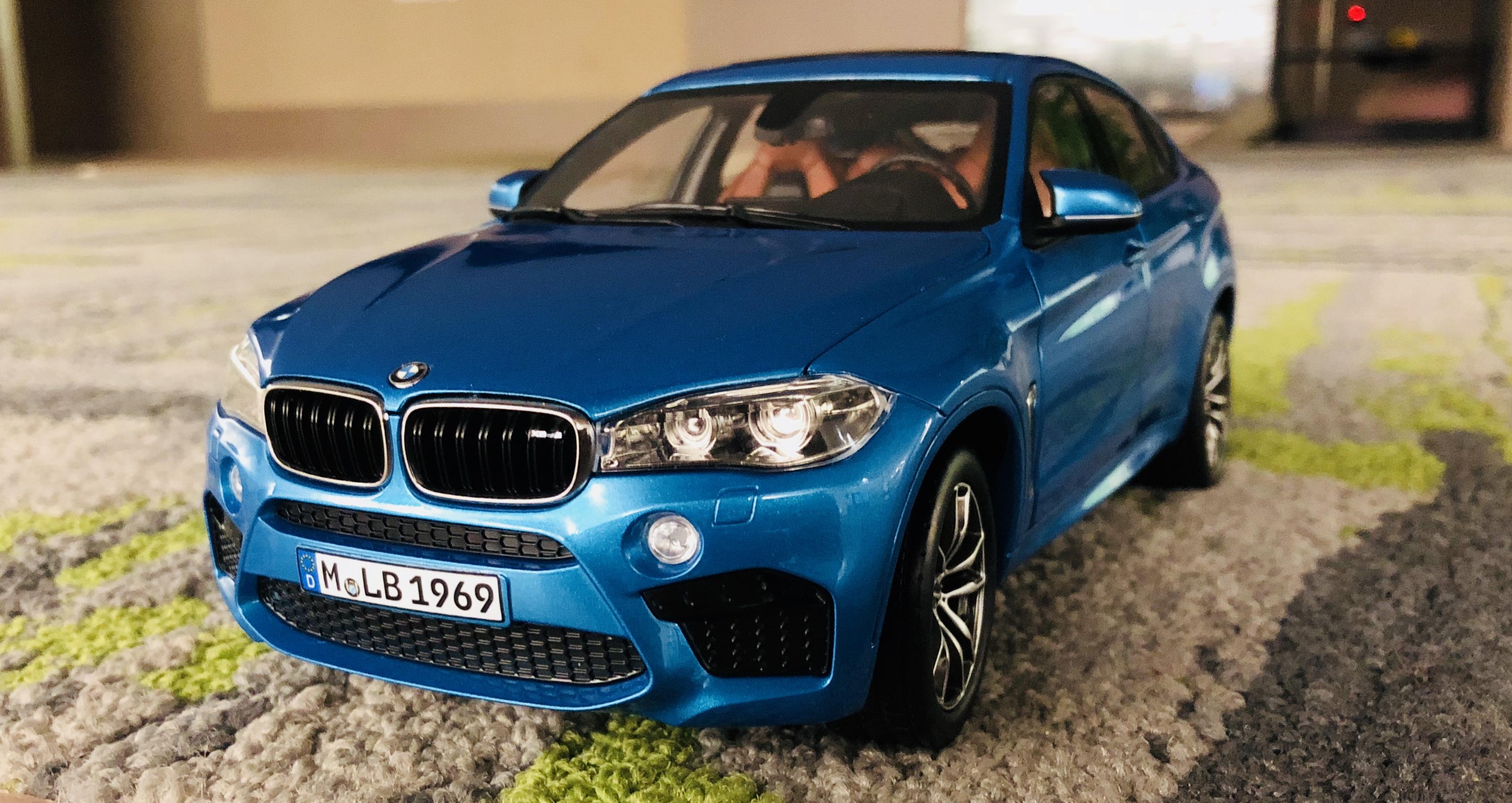 诺威尔norev 宝马x6m长滩蓝 知乎