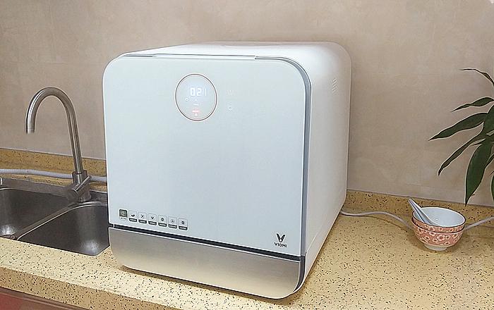 云米免安装台面洗碗机sugara1体验清洁去污健康生活