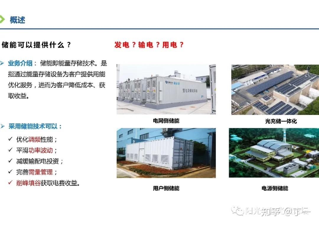 大型储能应用场景分享及探讨ppt40页 知乎