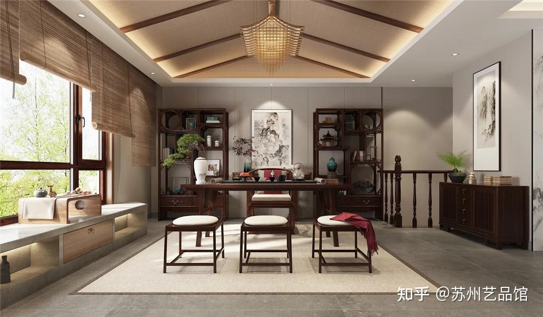 康业传承新中式实木家具,稳重大气却又不失品味 - 知乎