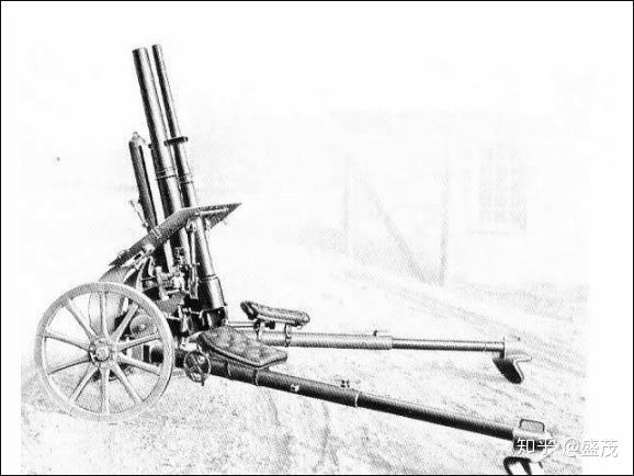 日本缴获中国的博福斯双口径步兵炮泰国77式博福斯47/75毫米步兵炮
