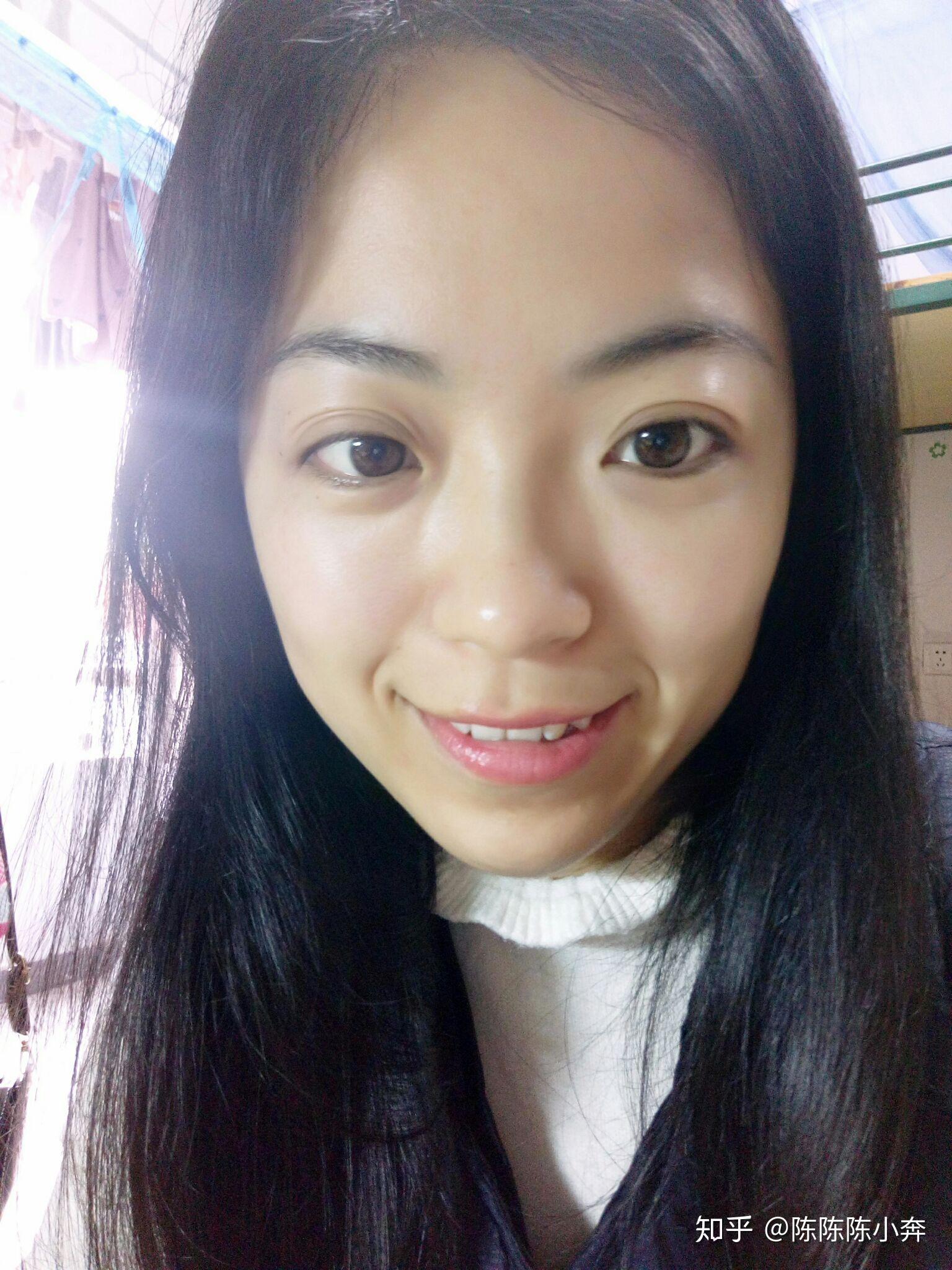 女生素颜能漂亮到什么程度