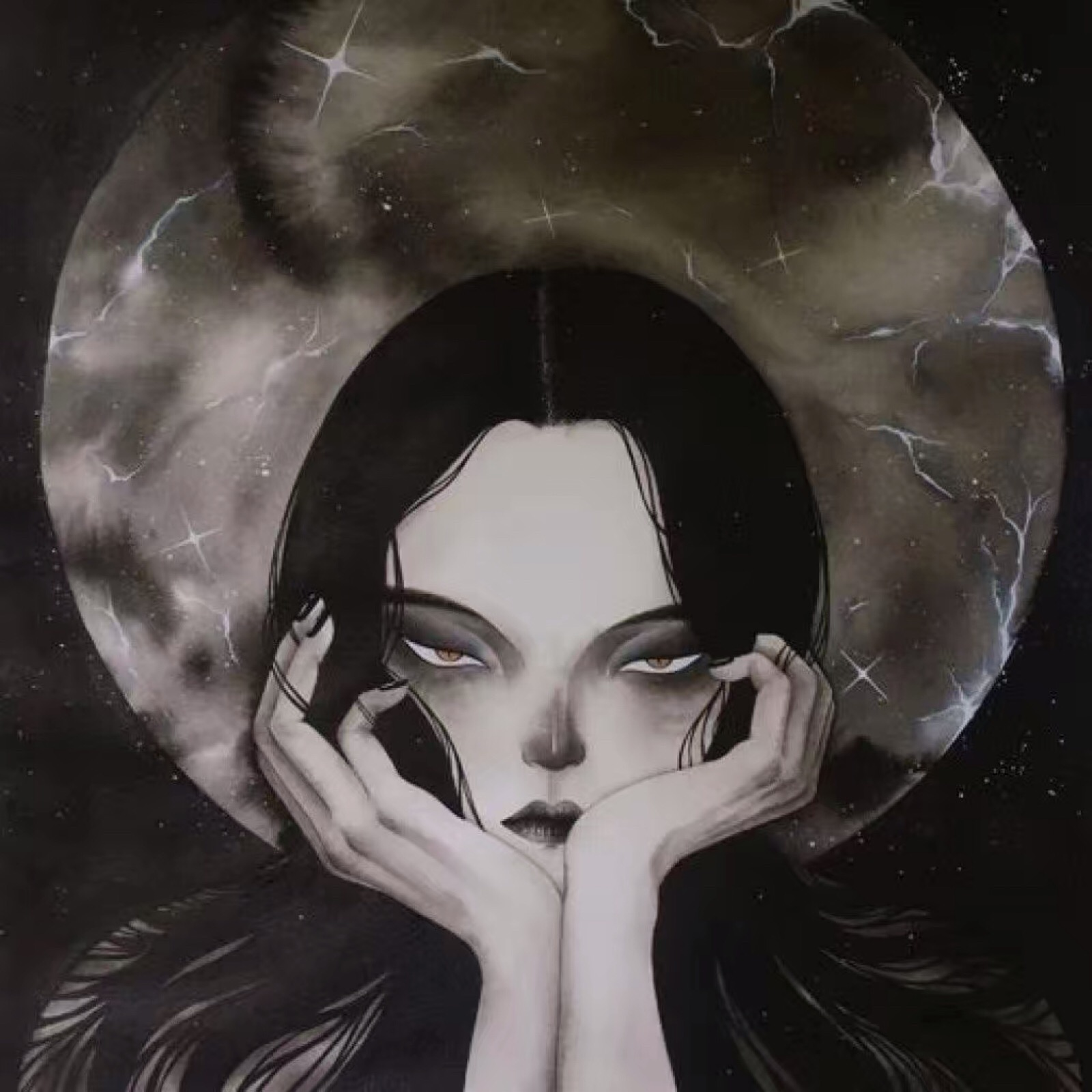 有没有丧一点的图片