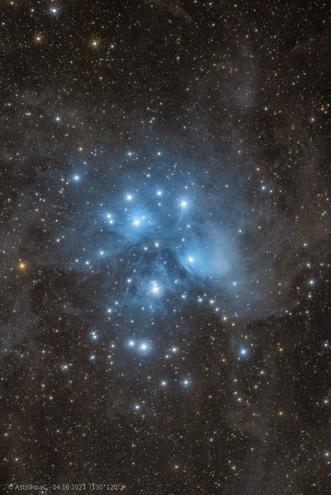 zwo2021年asiweek天文摄影作品展45期thecalifornianebula加州星云