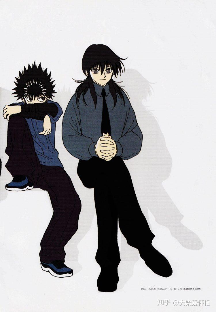 经典鉴赏4迟来的完全版幽游白书画集赏析