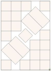 已知正方形边长为r求解阴影部分面积