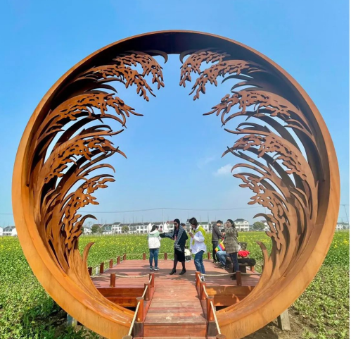 如何欣赏苏州「望亭稻香小镇田园公共艺术」的雕塑作品? - 知乎